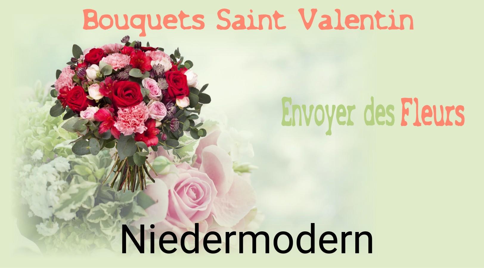 Roses de Saint-Valentin livrées à Niedermodern